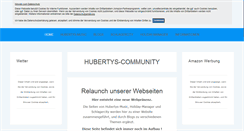 Desktop Screenshot of hubertys.de