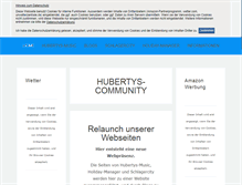 Tablet Screenshot of hubertys.de